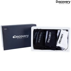 디스커버리 남성 로우 삭스 3족 양말 세트 DXSO38941, 260