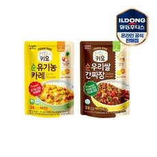 일동후디스 순 유기농 카레 우리쌀 간짜장 80g(4인분), 순 유기농 카레 80g(4인분)