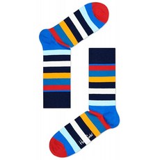 영국직수입 해피 삭스 남성 믹스 선물 박스 양말 블루(네이비 6000) 7-10(제조업체 사이즈:41-46)(4개)