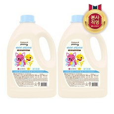 LG 생활건강 핑크퐁 베이비 세탁세제 겸용 3L x2개, 2개