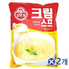 B사고싶다Y 식사대용 대용량 옥수수스프 1kgx2개 즉석식품 아침식 간단식사+ WANTCMJ, &옵 : 션  1