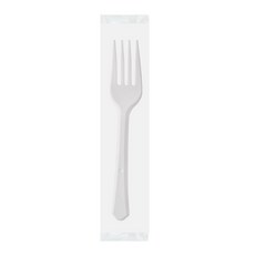 생활을그리다 개별포장 일회용 포크 16cm 화이트, 100개입, 1개