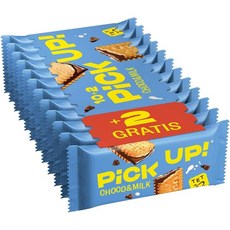 독일 라이프니츠 Leibniz PiCK UP! Choco&Milk 초코 & 밀크바 크림 샌드 비스킷 12개x28g, 1팩, 28g