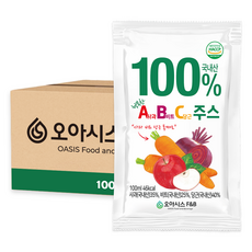 오아시스 국내산 ABC주스, 30개, 100ml