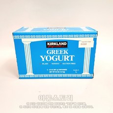 코스트코 커클랜드 무지방 그릭요거트 907g x 2개 아이스박스 배송, 907g * 2