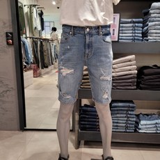 버커루청반바지