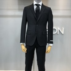 본 본 F/W 가을 겨울 블랙 라이크라 루키 정장 세트 BN9FJA500