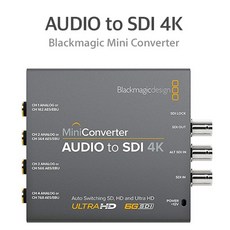Blackmagic Mini Converter Audio to SDI 4K