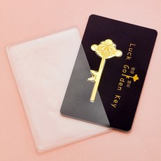  한국표준금거래소 순금 카드형 행운의 클로버 열쇠 1 875g