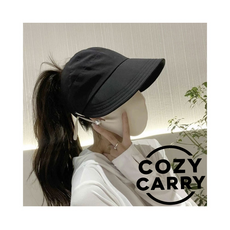 COZYCARRY 햇빛 태양 차단 챙넓은 캡보닛햇