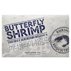 맘스터치-버터플라이새우1kg, 2개, 1kg