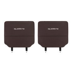 자동차 시트 킥 패드 백 스크래치 보호대 매트 A1 A3 A4 A5 A6 A7 A8 Q2 Q3 Q5 Q7 Q8 TT S3 S4 RS5 RS6 RS용, 2pcs Brown, 브라운, 1개