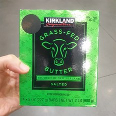 커클랜드 목초사육 가염버터 뉴질랜드 코스트코, 908g, 1개