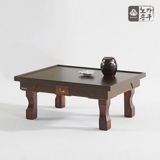 노송가구 명품 작약 유전 목상감 500 찻상 다과상 교자상, 선택:작약 500 찻상(510x390)