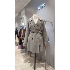 [갤러리아] GGPX[20 F/W]]벨티드 핸드메이드 하프코트GKDBCT421F