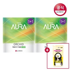 샤프란 아우라 자동분사 실내용방향제 난초향 리필 2입x2개, 사방넷 옵션, free