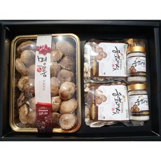 Set 3호(생송화고1kg+건슬라이스100g 2개+분말100g 2개)