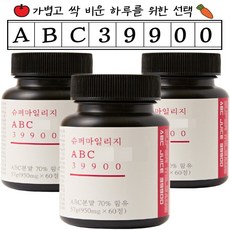 슈퍼마일리지 ABC 39900, 60정, 1병