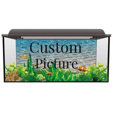 백스크린 맞춤형 수족관 배경 터 자체 접착 나무 고광택 PVC 어항 벽 스티커, 30x42cm, [21] 백스크린 21, 1개