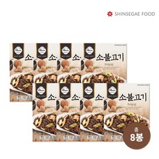 신세계푸드 올반 양념 소불고기 160g X 8봉, 8개