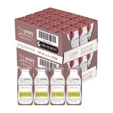 매일유업 상하 코코아 유기농 멸균우유 125ml 48팩 277899, 48개