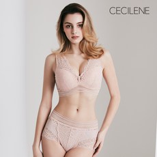 세실엔느 라이크라 밀착 텐션업 브라팬티(CELCBR02_2S) 2종/핑크