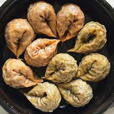유별난 메밀만두피 메밀왕만두 2.8kg 고기만두+김치만두