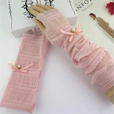 레이스망사레쉬얇은에어매쉬손토시롱글러브