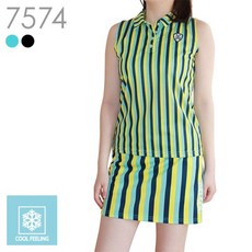 2020봄과 여름 신작7574 스트라이프무늬 노슬리브 셋업　M L LL 서늘 쾌적한 접촉랭감！여름의 햇살에 빛