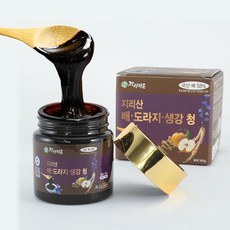 지리산홍화인 지리산 배.도라지.생강 청, 1병, 150g