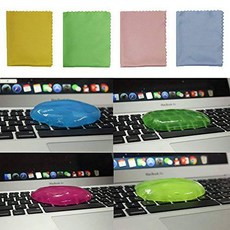 YELAIYEHAO 4 Pack 슈퍼 소프트 붙여서쓰는 Dust 클리닝 젤 껌 검 for 컴퓨?, 상세내용참조