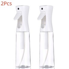 미용 스프레이 병 리필 가능 꽃 급수 캔 알코올 소독 고압 지속 2-500ml, 300ml_2pcs white clear, 2개