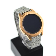 갤럭시워치 42mm 스트랩 5라인 메탈밴드 SM-R500 자동버클 실버 ME39SV20