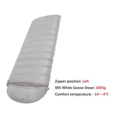 캠핑 이불 이불패트 이불매트 이불세트 goose down 침낭 관광 하이킹 goose, 회색-1000-l, 1개