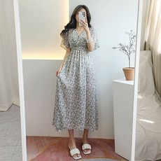 스모크밴딩원피스
