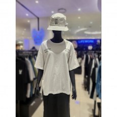 라이프워크 글리터 테이프 반팔 티셔츠 LW232TS847 백화점 아울렛 (3951304)