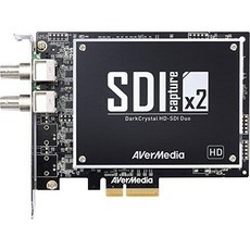 AVerMedia DarkCrystal HD-SDI Duo 2-CH HD/SD-SDI Video Signal Input S, 상세내용참조