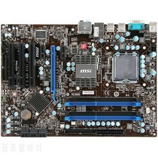 MSI P43-C51 DDR3 LGA 775 솔리드 커패시터 P43 데스크탑 마더 보드 용 마더, 상세내용참조