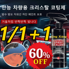 1/1+1 독일 차량 코팅 광택제 나노 스프레이 코팅제 만능 코팅제 500ML