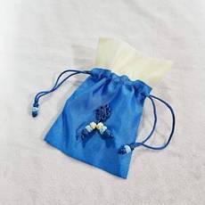 나은상점 전통 미니 복주머니 새해 설날 장식 꾸러미 (파랑), 파랑