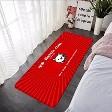 가정 고양이 매트 미끄럼 러그 내부 집 주방 카펫 방지 입구 전투 장식 거실 푹신한 도어매트 발 바닥, 40x60cm-mini, MD014061