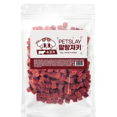 펫슬레이 말랑 져키 강아지간식, 1.1kg, 1개, 소