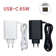 벨킨 65W 듀얼 USB-C타입 PD 3.0 PPS GaN 고속 충전기 WCH013kr, 화이트, 1개