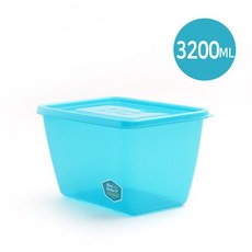 미라네주방 야채보관 밀폐 미라클통 3200ml, 1개, 단품 - 미라클580