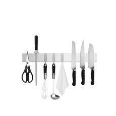 칼보관함 주방 칼 자석 마크네틱 스텐 걸이 집 블록, 스테인리스 원색 60cm
