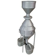 곡물 샘플러 씨앗 시료기 쌀알 검사기 표본 측정기, 1개, 아연도금 소형 (250g)
