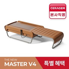 [세라젬 본사설치] 세라젬 뉴 마스터 V4 척추온열 의료기기, 브라운