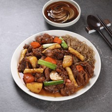 더든든 안동식 순살 간장찜닭, 6개, 500g