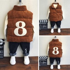 키즈노스페이스패딩조끼