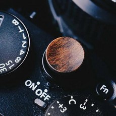 나무 셔터 릴리스 버튼 후지 XT2 XT3 XT4 XT10 XT20 XT30 X-PRO2 X100F FujiFilm X100V X-pro3, [02] Walnut(Brown), 02 Walnut(Brown), 1개